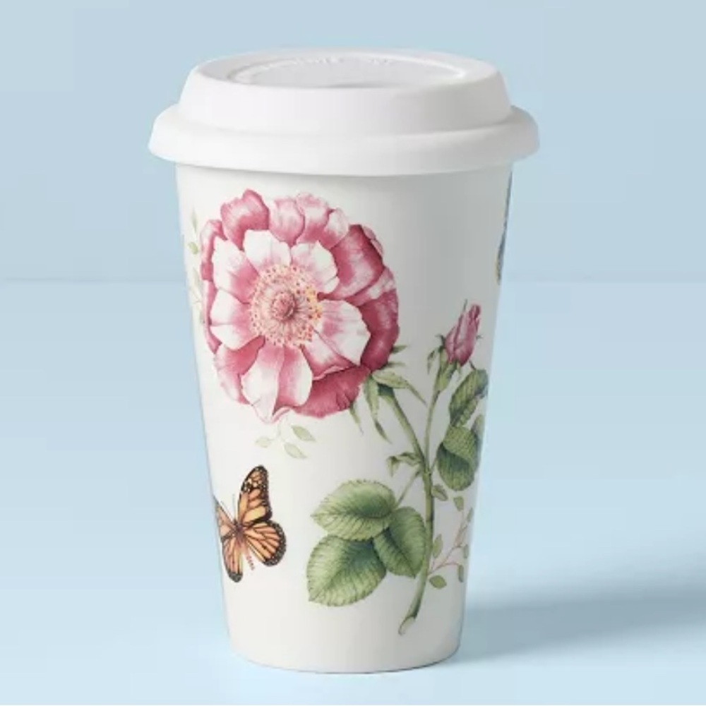 Lenox Butterfly Meadow Thermal Travel Mug - Cover not included!
